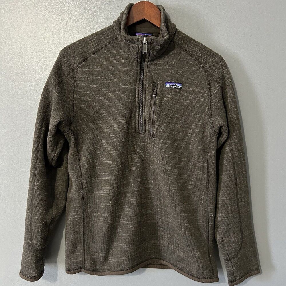 Patagonia Better Sweater Pullover Mens Size S Jacket 1/4 Zip Top Warm Cozy